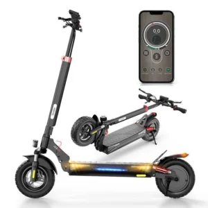 Trottinette Electrique iScooter iX3 800W Avec APP Vitesse Maxi 40km/h Autonomie 30-40km 48V10Ah Pneus 10 Pouces 3 Modes Pliable