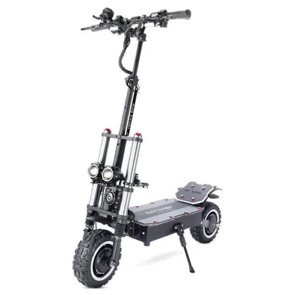 Trottinette Électrique Halo Knight T107 Pro 11'' Pneu de Route 3000W * 2 Double Moteur 60V 38.4Ah Batterie 80km de Portée