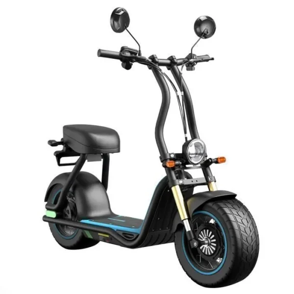 HONEYWHALE M5 Max Trottinette électrique pliable 14" avec Siège, Moteur 1000W Batterie 48V 13Ah - Autonomie 40km - Freins à disque