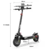 Trottinette Electrique iScooter iX3 800W Avec APP Vitesse Maxi 40km/h Autonomie 30-40km 48V10Ah Pneus 10 Pouces 3 Modes Pliable