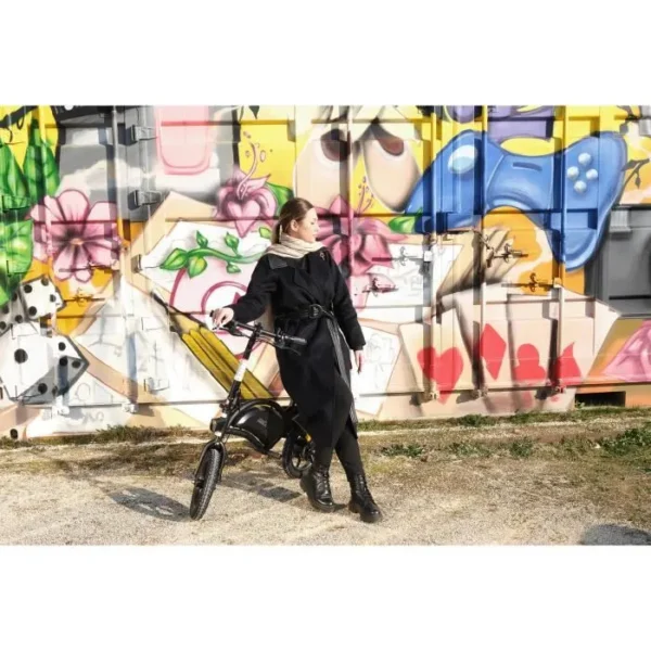 Draisienne électrique - URBANGLIDE - 160 BLACK - 36V - 350W - Pneus 16" - Autonomie 18KM - Vitesse max 25KM/h