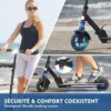 YEE GOO - Trottinette Electrique Pliable - Roues 8" - Moteur 250W - Batterie 42V 5.2Ah - Autonomie 15-25km - Vitesse Max 25km/h