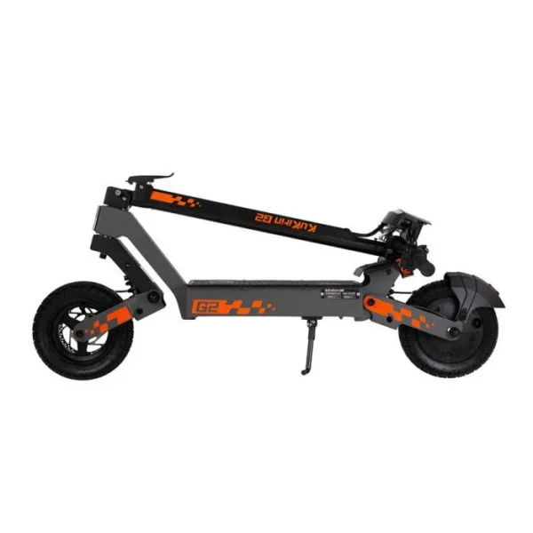 Trottinette Électrique Pliable Kukirin G2 - Moteur 800 W - Batterie 48 V 15.6 Ah - Pneus 10 Pouces - Autonomie 55 km - Écran